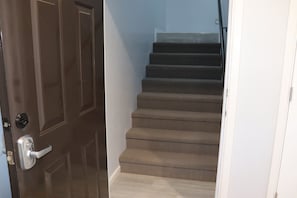 Stairs to upstairs unit