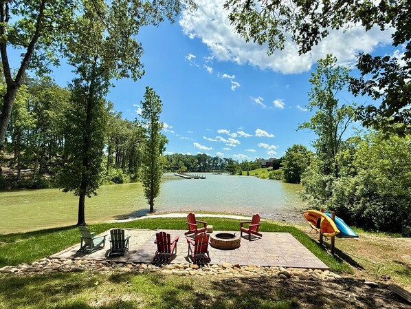 Water level just in time for Memorial weekend!