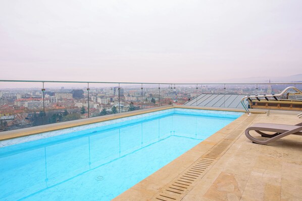 Takterrasspool