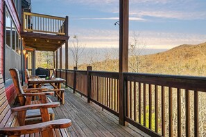 Enjoy the outdoor serenity for dining and socializing.