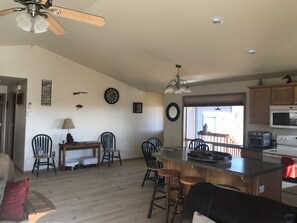 Entryway and Kitchen