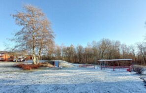 outside