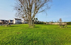outside