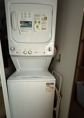 In-unit washer dryer