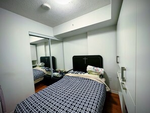 Second bedroom with plenty of storage