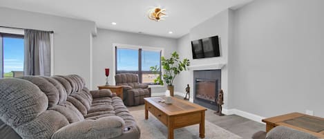 Relax and watch a movie with family and friends