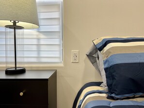 USB Outlets at each bedside for your convenience