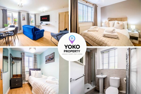 A delightful 2-bedroom, 2-bathroom apartment featuring an open-plan living area, a fully equipped kitchen and convenient laundry facilities by Yoko Property