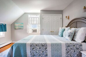 Bedroom with king bed