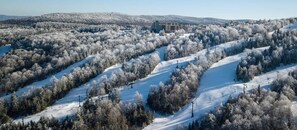 Silver Creek, home of the legendary night skiing with three of Snowshoe's terrain parks.