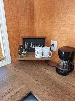 Kaffe och/eller kaffebryggare