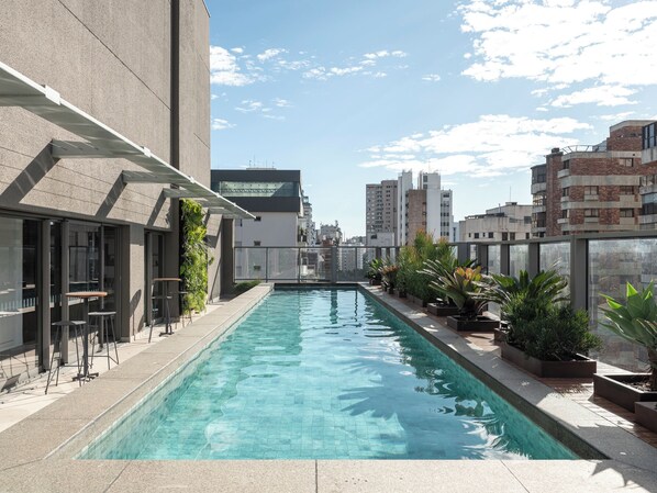 Piscina na cobertura