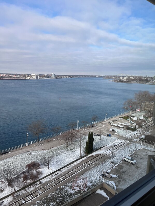 Vue depuis l’hébergement
