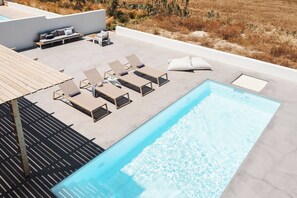Spacious outdoor area for your morning yoga.