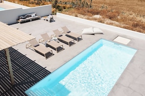 Spacious outdoor area for your morning yoga.