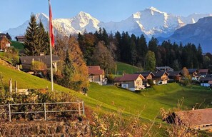 Aussicht zu Eiger, Mönch, Jungfrau