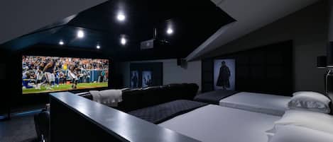 Watch the big game on an epic scale!