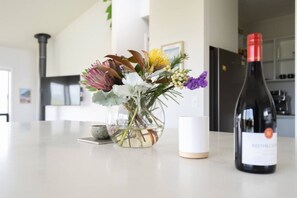 Complimentary wine with each booking