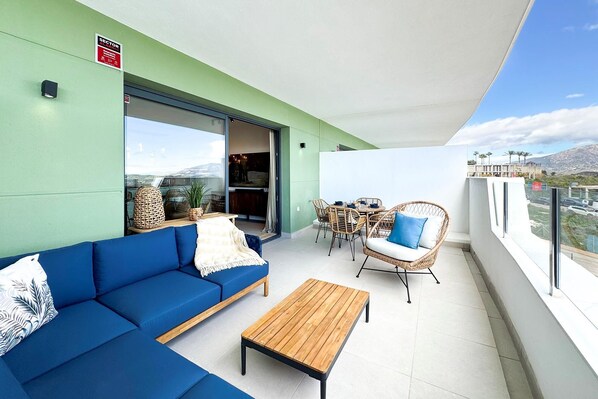 Covered terrace