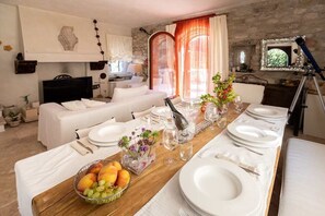 Living and dining area