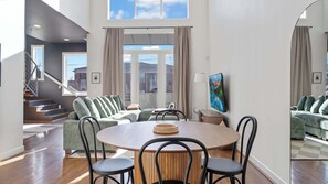 A dining space as warm and welcoming as the meals you'll enjoy. 