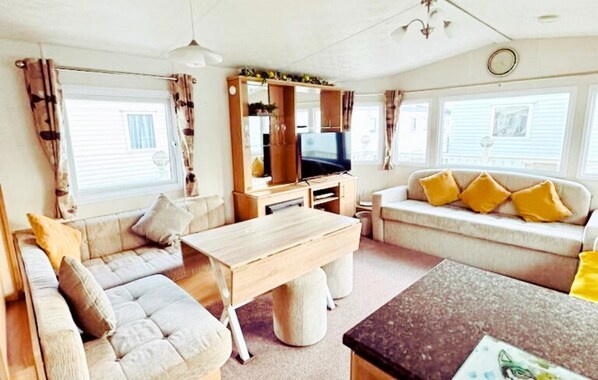 Open plan living room