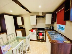 dining area and kitchen 