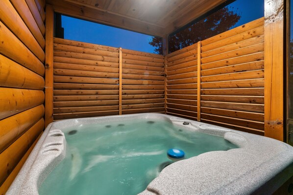 Bubbelpool inomhus