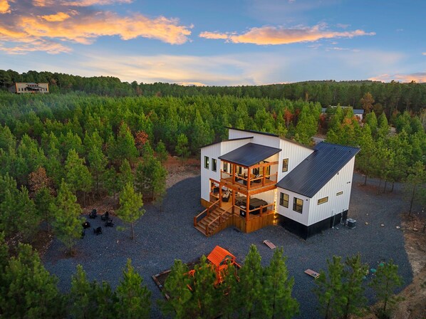 Surrounded by nature