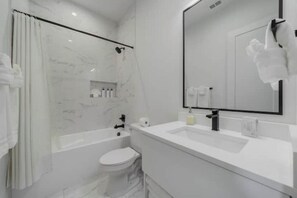 Enjoy the luxurious amenities of our ensuite bathrooms