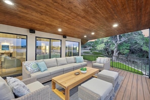 outdoor seating