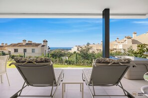 Seaview from your private terrace with jacuzzi.
