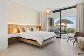Spacious and cosy bedroom.