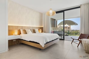 Spacious and cosy bedroom.