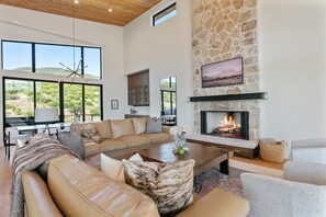 Fireplace, Indoors, Home Decor, Furniture, Table
