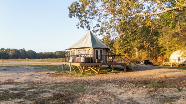 Exterior of Safari Tent