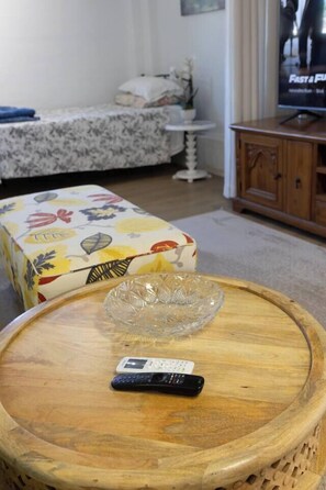 foot rest and coffee table