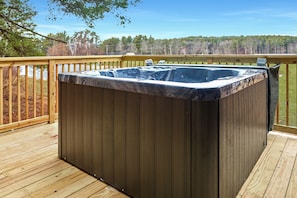 Bain à remous extérieur