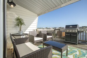 Back Deck with Comfy Seating