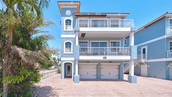 Lower level unit with assigned garage