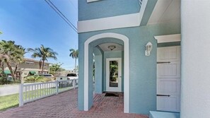 Entry to Garage and Elevator