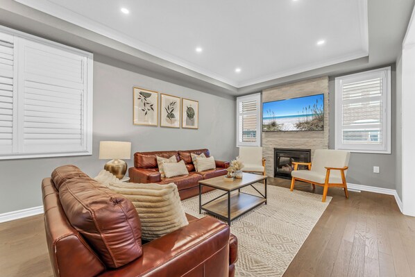Cozy seating area perfect for relaxation or gathering.