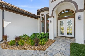 Front outside entry