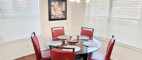 Dining Room Area in Alabama Red, Roll Tide