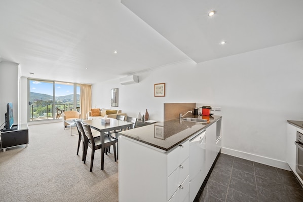 Kitchen/Dining Area/Living Area
