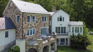 Multiple private balconies and natural light galore.