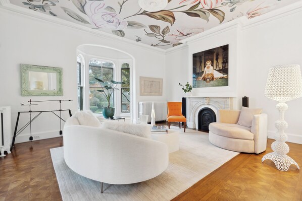 Parlor off the front entrance