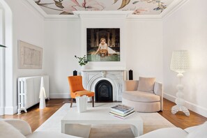 Parlor off the front entrance