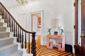 front entrance and staircase