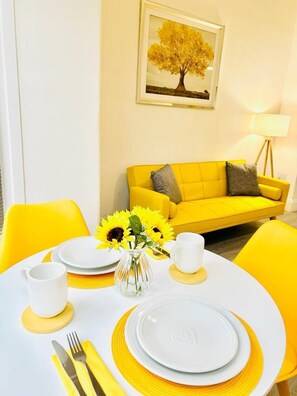 Open plan dining